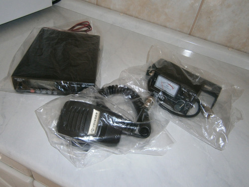 Radio Am/fm 400 Canais Vr-78 Plus Multi + Wattimetro + Cabo (Usado)