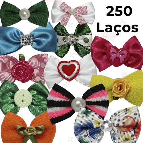 250 Laços Pet - Apenas R$ 0,47 A Unidade