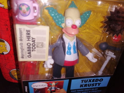 Los Simpsons Playmates Figura Serie # 13 Tuxedo Krusty 1121