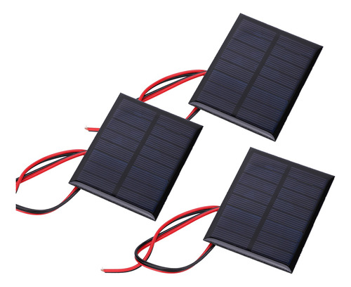 Módulo De Energía Solar, 3 Celdas De Panel Dc4v 150ma