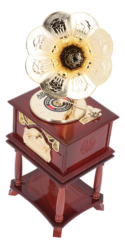 Gramófono Clockwork Music Exquisito Mecánico Retro