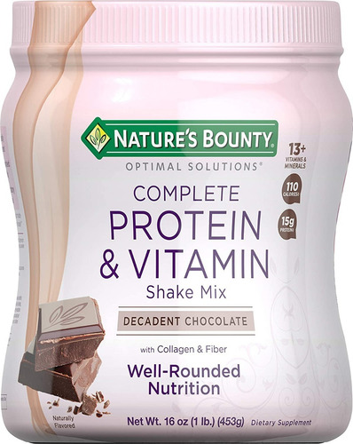 Nature's Bounty - Colágeno Probioticos Sabor Chocolate Mix