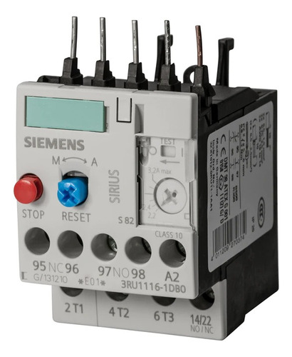 Rele Termico 2,2-3,2a Siemens 3ru1116-1db0