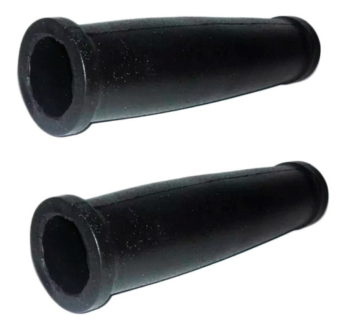 2 Puños Empuñadura Manoplas 32mm Goma Para Maquinas Gimnasio