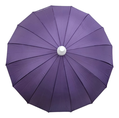 Paraguas Largo Funda Telescopica Pierre Cardin Pcpa08 Violeta Liso