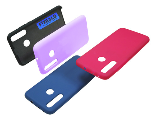 Funda Colores Uso Rudo De Silicon Compatible Con Zte