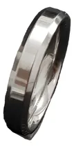 Comprar Anillos Biselado Hombre Aro Acero Inoxidable Mujer V4 Mr.bou