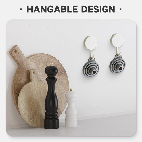 Juego De Embudos Plegables De 6 Paquetes Para Cocina