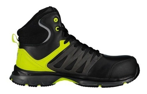 Bota De Seguridad Puma P884 Negro/amarillo