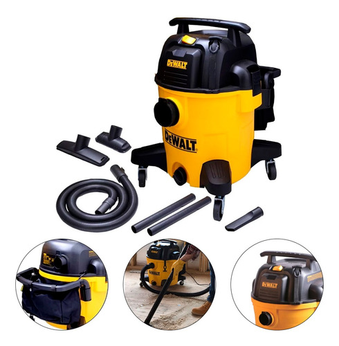 Aspirador De Po E Agua 45lt 1250w  - Dwv112 Dewalt