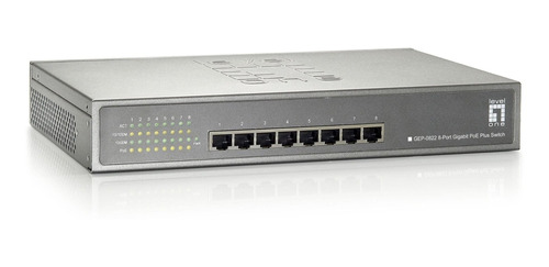 Levelone Gep Port Gigabit Poe Switch Computadora