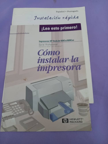 Computacion - Manual Impresoras H P Desk Jet - Impresora