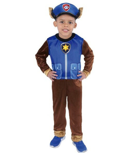 Disfraz De Chase Paw Patrol Para Niños