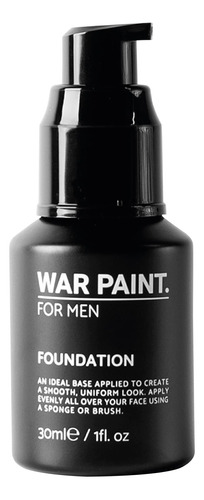 War Paint Base De Cobertura Media Para Hombres, Apta Para Ve