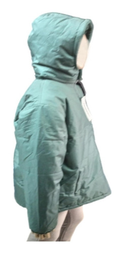 Imagen 2 de 3 de Campera De Niño Verde Con Polar