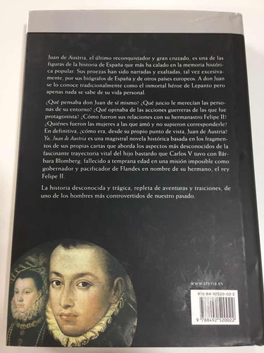 Yo, Juan De Austria De Joaquín Javaloys, Editorial Styria