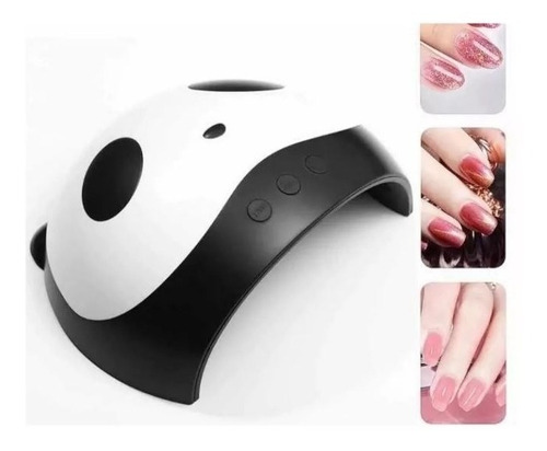 Cabina Led Uv Nail Lamp 36 Watts+ Base+ Top Coat+ 5 Esmaltes