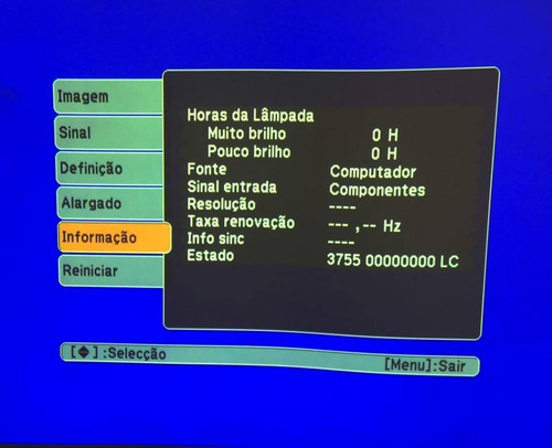 Projetor Epson S5+ H252 Bloco Optico Com Prisma Completo