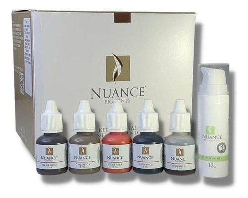 Kit Nuance Essential Para Lábios, Orgânicos E Inorgânicos Cor Orgânico