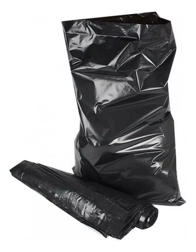 Bolsas Para Basura De 40 Kilos O 200 Litros Negra 