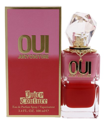 Perfume Juicy Couture Oui Edp En Spray Para Mujer, 100 Ml