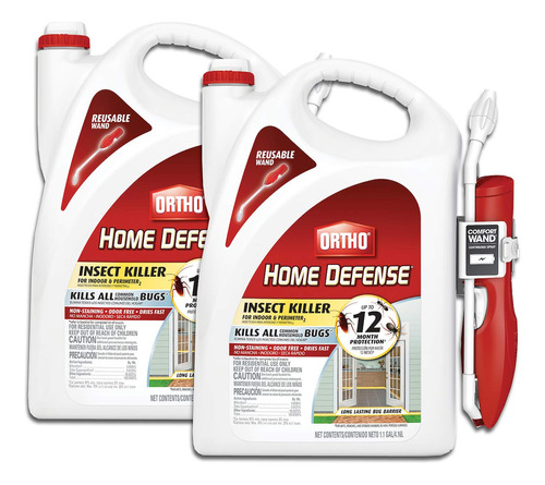 Ortho Home Defense - Insecticida Para Interiores Y Perimetro