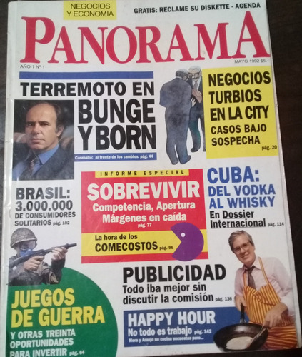 Revista**panorama** N° 1  Mayo  De 1992