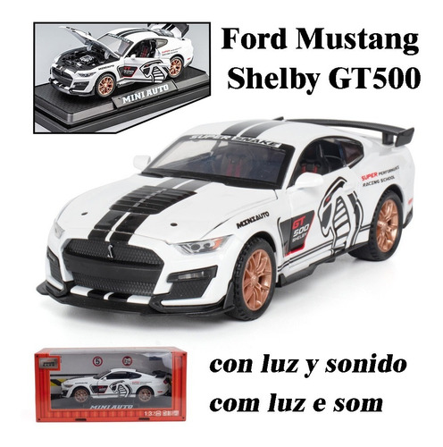 Coche De Metal En Miniatura Velozes E Furiosos Para Ford Mus