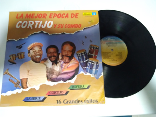 La Mejor Época De Cortijo Y Su Combo 16 Grandes Éxitos Lp 