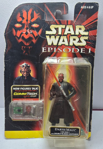 Hasbro Star Wars Episode I Darthmaul Double Bladedlightsaber (Usado)