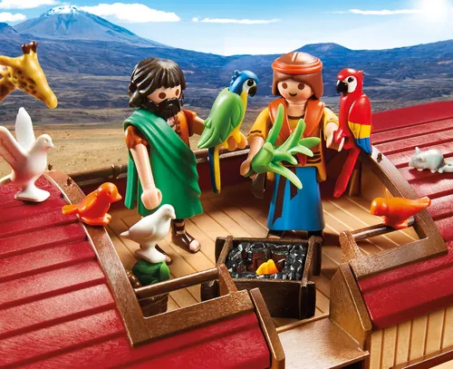 Juguete Playmobil Arca De Noé Exclusivo De Amazon Con Animal