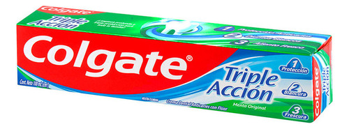 Pasta Dental Colgate Triple Acción Menta Original 180g