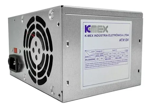 comprar Fonte K-mex Px-300dng, 200w Real, Bivolt Manual
