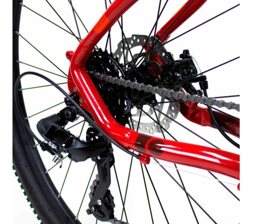 Imagen 7 de 8 de Bicicleta De Montaña Alubike Sierra Rodada 29 R29