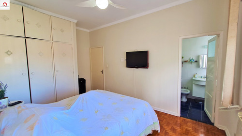 Imagem 7 de 20 de Praia Das Pitangueiras, Guarujá, Calçadão, Vista Para O Mar, 130m², 4 Dormitórios, 2 Suítes, Sala Para 3 Ambientes, 1 Vaga De Garagem - Ap05869 - 69445096