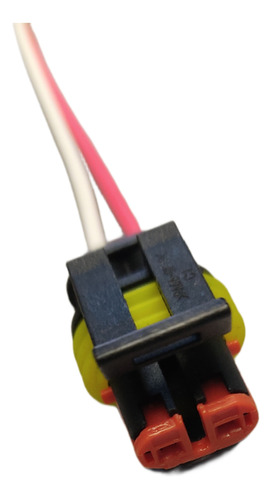 Chicote Conector 2 Cables Fiat Farol Sensor Temperatura Bobi