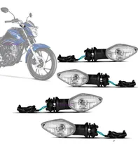 Comprar Kit 4 Unidades Piscas Jogo Setas Moto Honda Cg 160 Todas