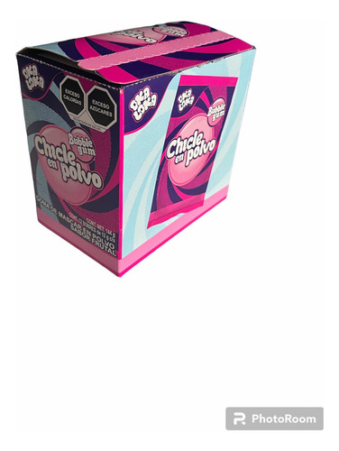Chicle En Polvo Oka Loca 12pz