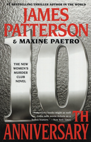 10Th Anniversary, de Patterson, James T.. Editorial HACHETTE BOOK GROUP, tapa blanda en inglés internacional, 2011