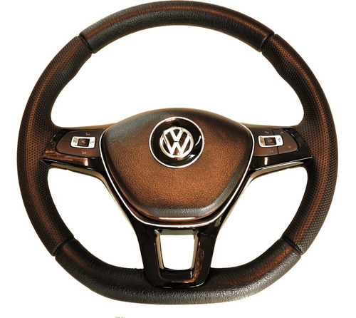 Imagem 1 de 6 de Volante Esportivo G7 Comando De Som E Led Saveiro G2 G3 G4