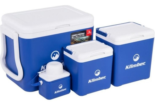 Combo Cooler 4 Piezas 45 Litros. Envio Gratis