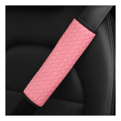 Funda Cinturón De Seguridad Cuero Almohadilla Universal Auto