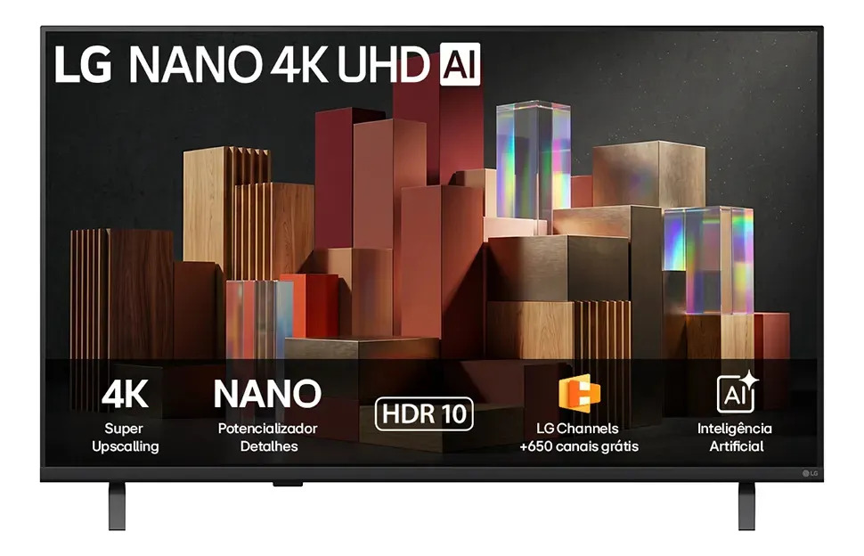 Smart Tv LG 55'' 4K Ultra HD Nano Ai Webos 26 55un85c Hdr10 Bluetooth Wi-fi Google Cast - Miniatura 2