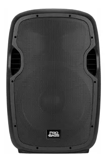 Parlante Pro Bass Elevate 115 portátil con bluetooth negro 110V/220V