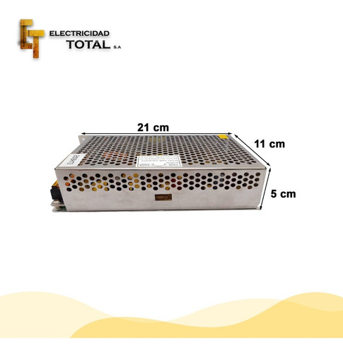 Imagen 4 de 10 de Fuente Cámara De Seguridad Cctv 12v 20a Switching Estéreo