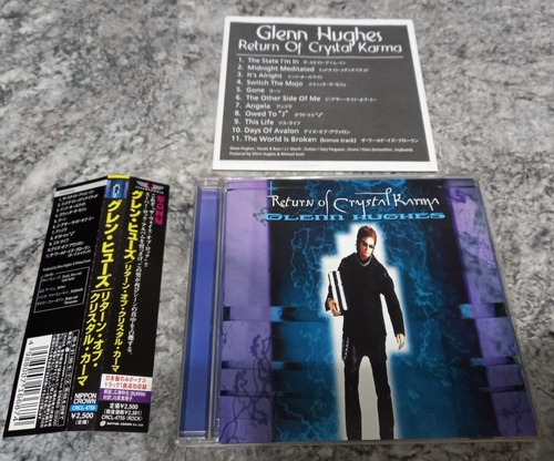 Glenn Hughes : Return Of Crystal Karma (cd-jap) 2000 Obi