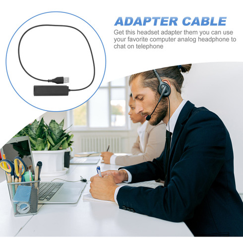 Adaptador Rj9 Hembra A Usb Macho Para Computadora Portátil