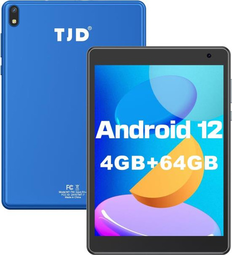 Tableta Android 12 De 7,5 Pulgadas, Tableta Computadora 64gb
