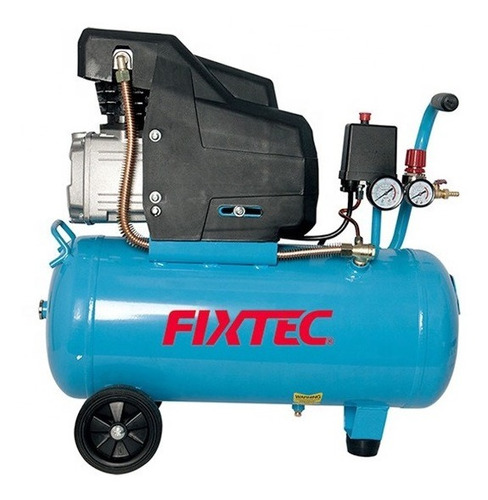 Compresor De Aire Electrico Portatil 1500w 2hp 24l Fixtec