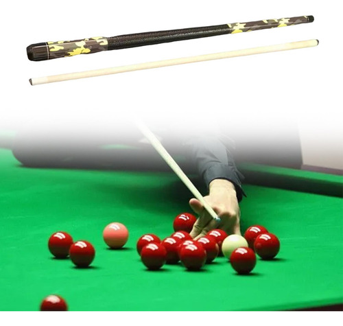 Billar Billiard Billiard Stick Longitud 145cm 2 Secciones